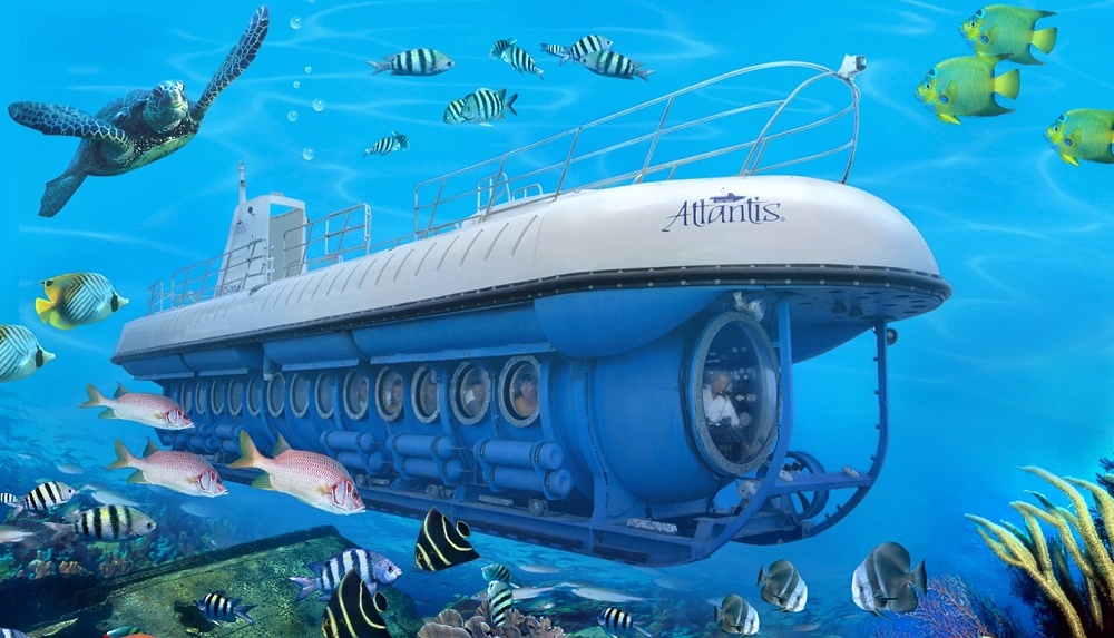 S CK se můžete podívat pod vodu (Atlantis Submarines)