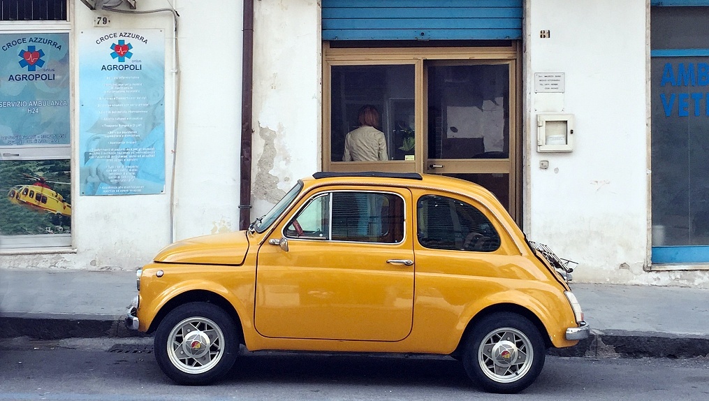 Italská nostalgie Fiat 500